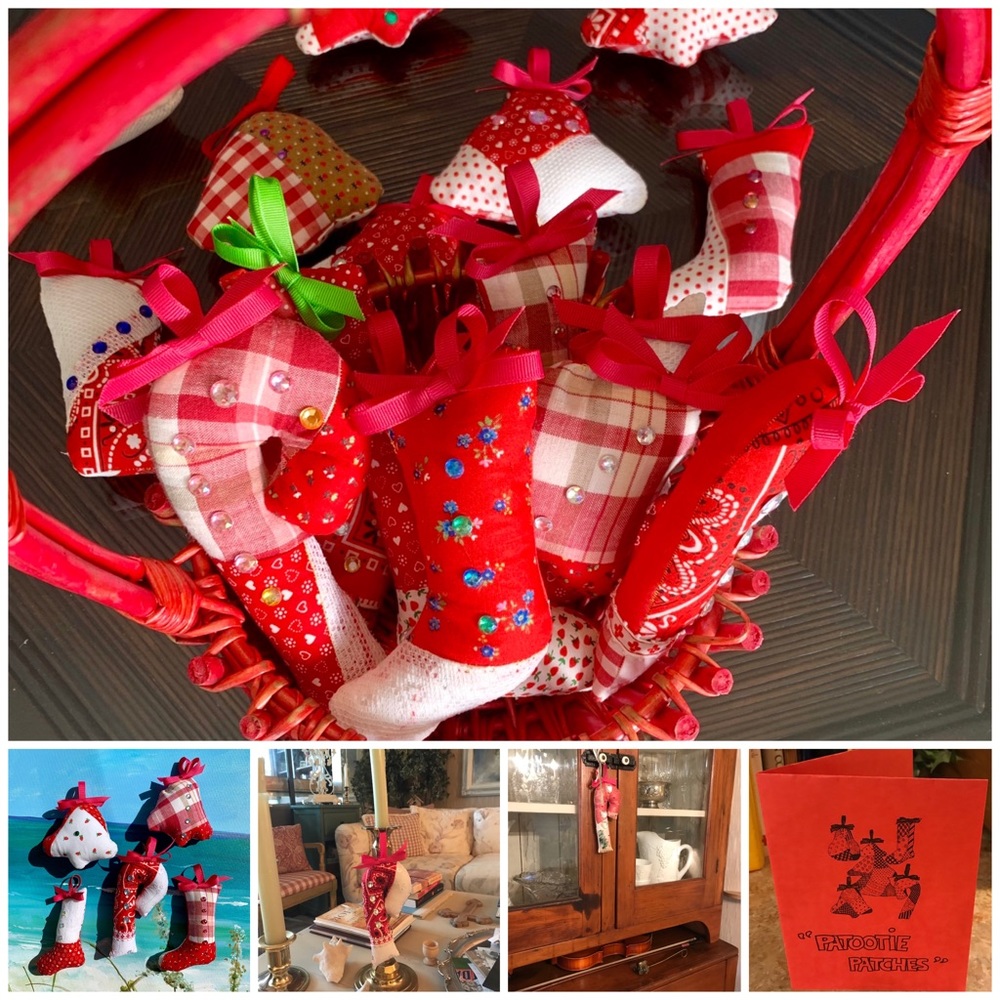 PATOOTIE PATCHES - Batch of 5 Handmade Ornaments